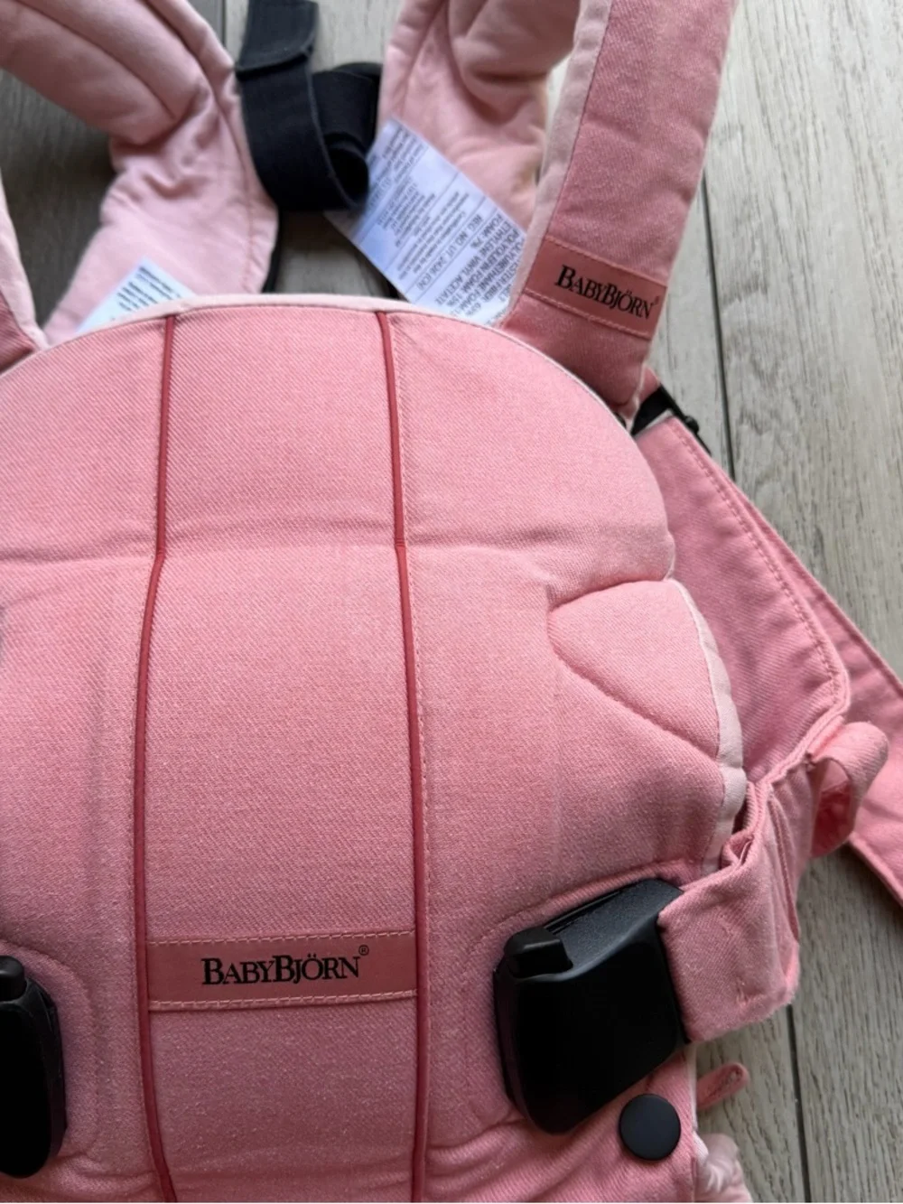 BabyBjörn Baby Mini Cotton Dusty Pink Limited Edition